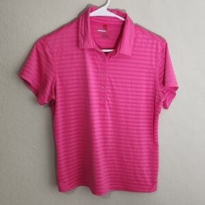 Grand Slam Shirt Womens Polo Size Small Pink